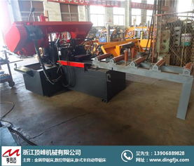 頂峰機(jī)械 領(lǐng)航精密切割，臥式金屬帶鋸床高清圖解與通訊設(shè)備制造應(yīng)用